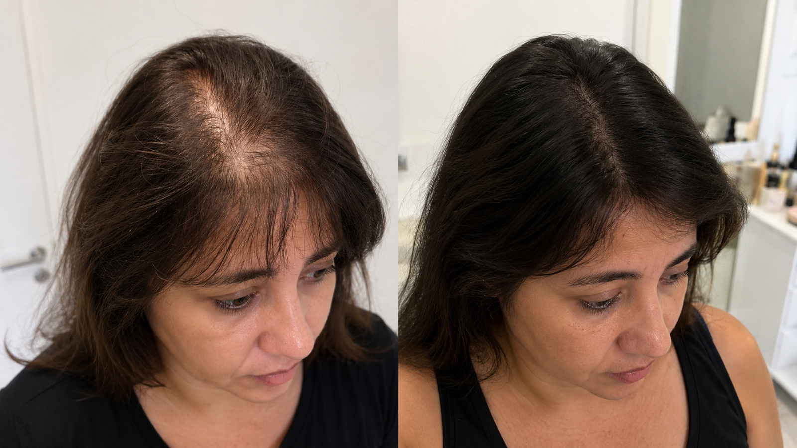 Customer hair transformation result 2