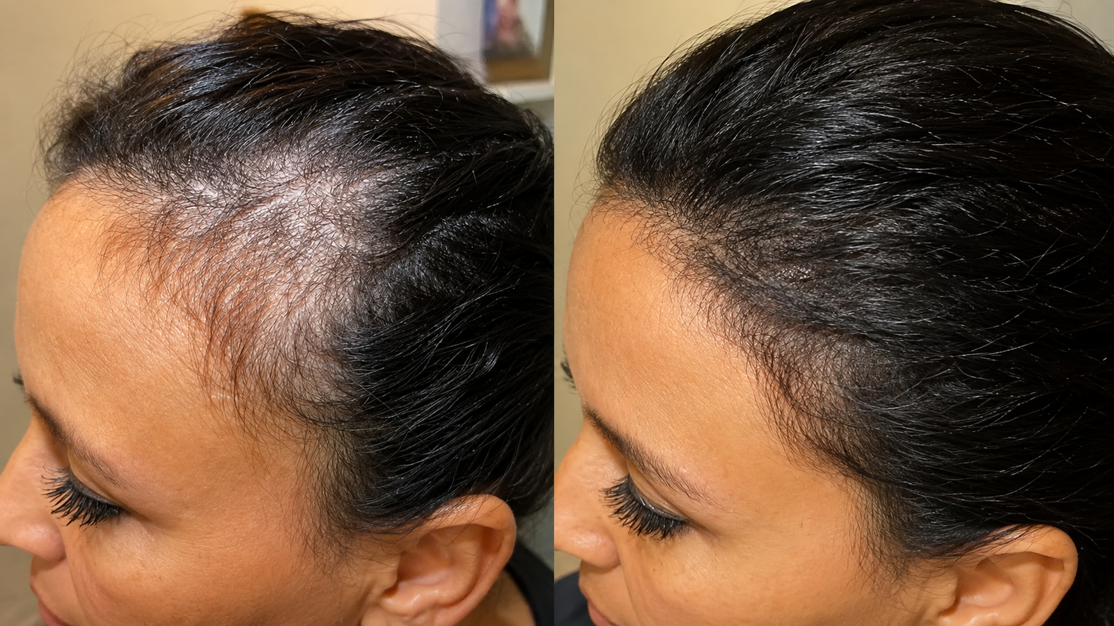 Customer hair transformation result 3